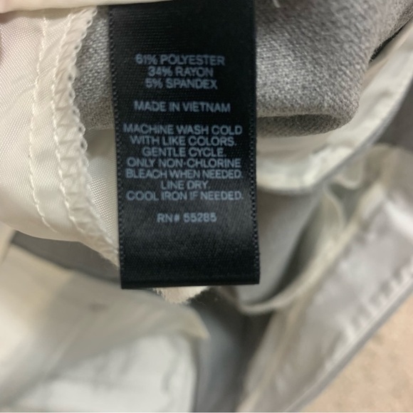 EXPRESS gray Columnist pants Sz 6L - Picture 8 of 13